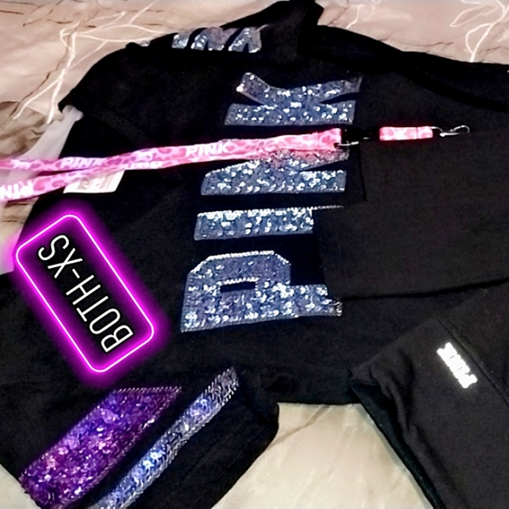 Black & Purple VS XS BLING